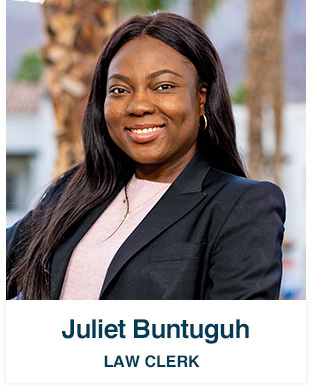 Juliet Buntuguh - Law Clerk 