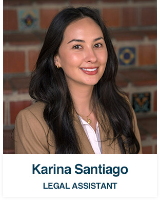 Karina Santiago : Professional headshot of Karina Santiago , a dedicated Legal Assistant. 